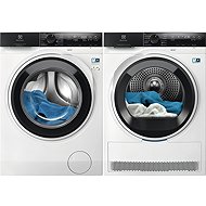 ELECTROLUX 700 SteamCare® UniversalDose EW7F4484GQC + ELECTROLUX 700 DelicateCare EW7D484GUCC - Washer Dryer Set