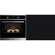 ELECTROLUX 600 SteamBake EOD6F77WX + ELECTROLUX 500 SaphirMatt SE EIT60433CT - Oven & Cooktop Set