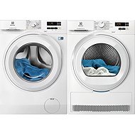 ELECTROLUX 600 SensiCare EW6F1481C + ELECTROLUX 600 GentleCare EW6D183AC - Washer Dryer Set