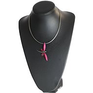 E. L. 1 Dragonfly pink - Necklace