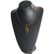 E. L. 53 Oval with Tiger Eye geometry - Necklace