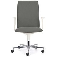 EMAGRA FLAP Grey/White - Office Chair