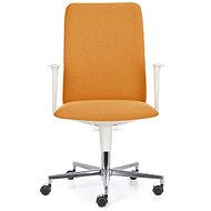 EMAGRA FLAP Yellow/White - Office Chair
