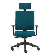 EMAGRA BUTTERFLY modrá - Kancelárska stolička