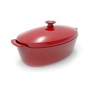 Emile Henry Oval pot with lid 5.8l - Roasting Pan