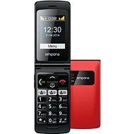 Emporia FLIP basic piros - Mobiltelefon