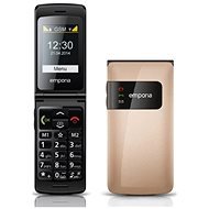 Emporia FLIP Basic zlatý - Mobilný telefón