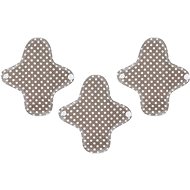 Emmie´s Mini Slip Cloth Inserts, Brown Dots, 3 pcs - Panty Liners