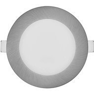 EMOS LED-Deckenleuchte NEXXO silber, 12 cm, 7 W, warm/neutralweiß - LED-Licht