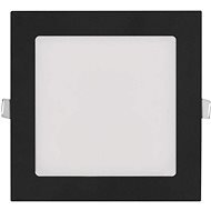 EMOS NEXXO LED mennyezeti lámpa fekete, 17,5 x 17,5 cm, 12,5 W, meleg/semleges fehér - LED lámpa