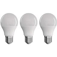 EMOS LED izzó True Light A60 7,2 W E27 meleg fehér, 3 db - LED izzó