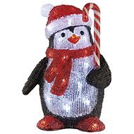 EMOS LED vánoční tučňák, 30,5 cm, venkovní i vnitřní, studená bílá - Díszvilágítás