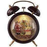 EMOS LED Dekoration - Weihnachts-Schneemann-Wecker, 19 cm, 3x AA, Innenräume, warmweiß, Timer - Dekorative Beleuchtung