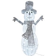EMOS Rattan LED karácsonyi hóember, 82 cm, beltéri, hideg fehér, időzítővel - Karácsonyi díszítés