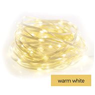 EMOS LED Christmas drop chain, 12 m, indoor and outdoor, warm white, timer - Light Chain