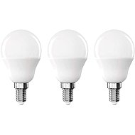 EMOS Classic Mini Globe, E14, 4,2 W (40 W), 470 lm, warm white, 3 pcs - LED Bulb