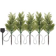 EMOS LED twigs with solar panel, indoor and outdoor, warm white - Christmas Lights