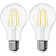 EMOS Filament A60 / E27 / 5,9 W (60 W) / 806 lm / warm white, 2 pcs - LED Bulb