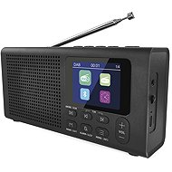 EMOS tragbar mit Bluetooth, DAB / DAB+ / FM, schwarz - Radio