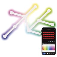 EMOS GoSmart LED Lines white, 9 parts, 34 W, RGBIC dimmable, Wi-Fi - Modular Light