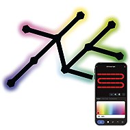 EMOS GoSmart LED Lines black, 9 parts, 34 W, RGBIC dimmable, Wi-Fi - Modular Light