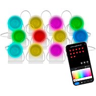 EMOS GoSmart LED Spotlight Starter Kit - 255 cm, 12 parts, RGBIC+CCT, dimmable, Wi-Fi - Light Chain