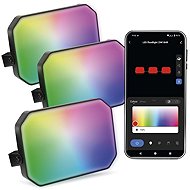 EMOS GoSmart outdoor, starter kit, 3 parts, 14 W, RGBIC dimmable, Wi-Fi - LED Reflector