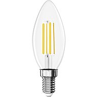EMOS Filament candle, E14, 5,9 W (60 W), 806 lm, warm white - LED Bulb