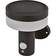 EMOS TERION LED solar wall light, with dusk sensor, 12.5 × 14.7 × 14.6 cm - Garden Lighting
