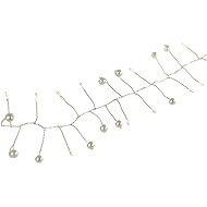 EMOS LED garland - pearls, 1,2 m, 3x AA, indoor, warm white, timer - Garland