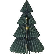 EMOS LED paper Christmas tree with stand, 30 cm, indoor, timer - Christmas Lights