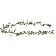 EMOS LED Christmas garland - mistletoe, 1,5 m, 3x AA, indoor, warm white, timer - Garland