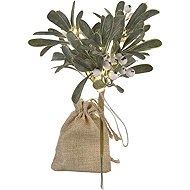 EMOS LED decoration - mistletoe branch, 2x AA, warm white, timer - Christmas Lights