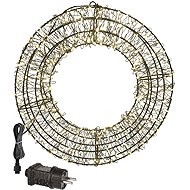 EMOS LED Christmas wreath - 480 LEDs, indoor and outdoor, warm white - Christmas Lights