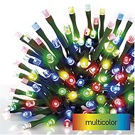 EMOS LED Christmas chain, 12 m, indoor and outdoor, multicolour, programs, timer - Light Chain