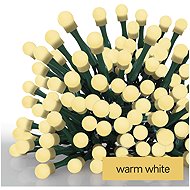 EMOS LED-Weihnachtslichterkette – Kugeln, 30 m, für innen und außen, warmweiß, Programme, Zeitschaltuhr - Lichterkette