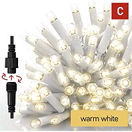 EMOS Premium LED Connecting Chain White, 5 m, Outdoor and Indoor, Warm White - Light Chain