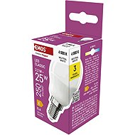 EMOS CLS Mini Globe, E14, 2,2 W, 25 W, 250 lm, neurtální bílá - LED Bulb