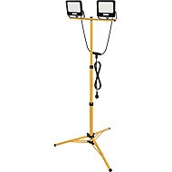 EMOS GLARO, 2×50W + tripod, black, neutral white - LED Reflector