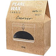 Emocio Loose wax 350 g + 10 wicks, black - Candle Making Kit