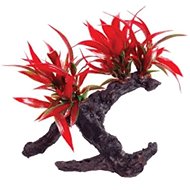 UP Aqua plastic plant on root - Aquarium Decoration