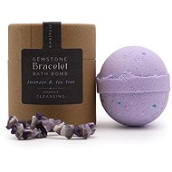 Empt Bath bomb and bracelet Amethyst - set - Bath bomb