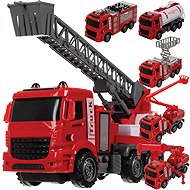 ISO Fire truck set 6in1 - Toy Car Set