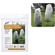 Garden Line Set of 2 plant protection bags white - Nonwoven Fabric