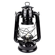 Hütermann Petrolejová lampa kovová 25 cm černá - Kerosene Lamp