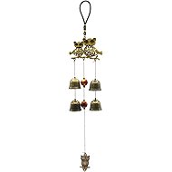 EMPT Metal chime with owls 45 cm - Decoration