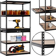 EMPT Metal shelving unit with drawer, 180×90×60cm - Shelving Unit