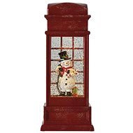 EMOS LED Christmas telephone box 25x10 cm, 3x AA, indoor, warm white, timer - Christmas Lights