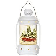 EMOS LED vianočný lampáš, 19,5 cm, 3× AA, vnútorná, teplá biela, časovač - Vianočné osvetlenie