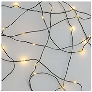 EMOS LED Christmas Nano Chain Green, 7.5m, Indoor and Outdoor, Warm White, Timer - Light Chain